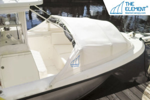 boat cover, bomini top, bow dodger