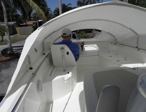 Review of The Element Instant cabin on 2018 Boston Whaler 270 Dauntless